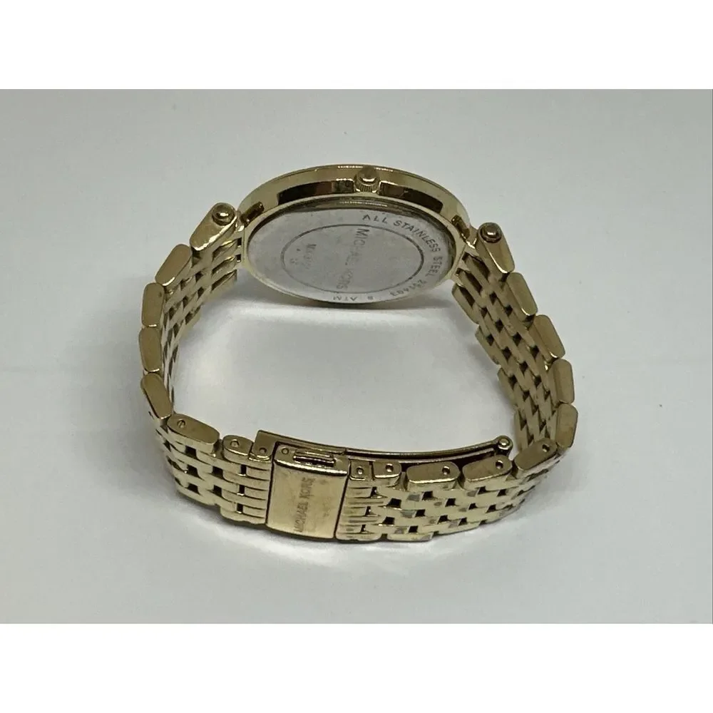 Michael Kors Darci MK3191 Women's Gold Stainless Steel Analog Dial Watch NUL13